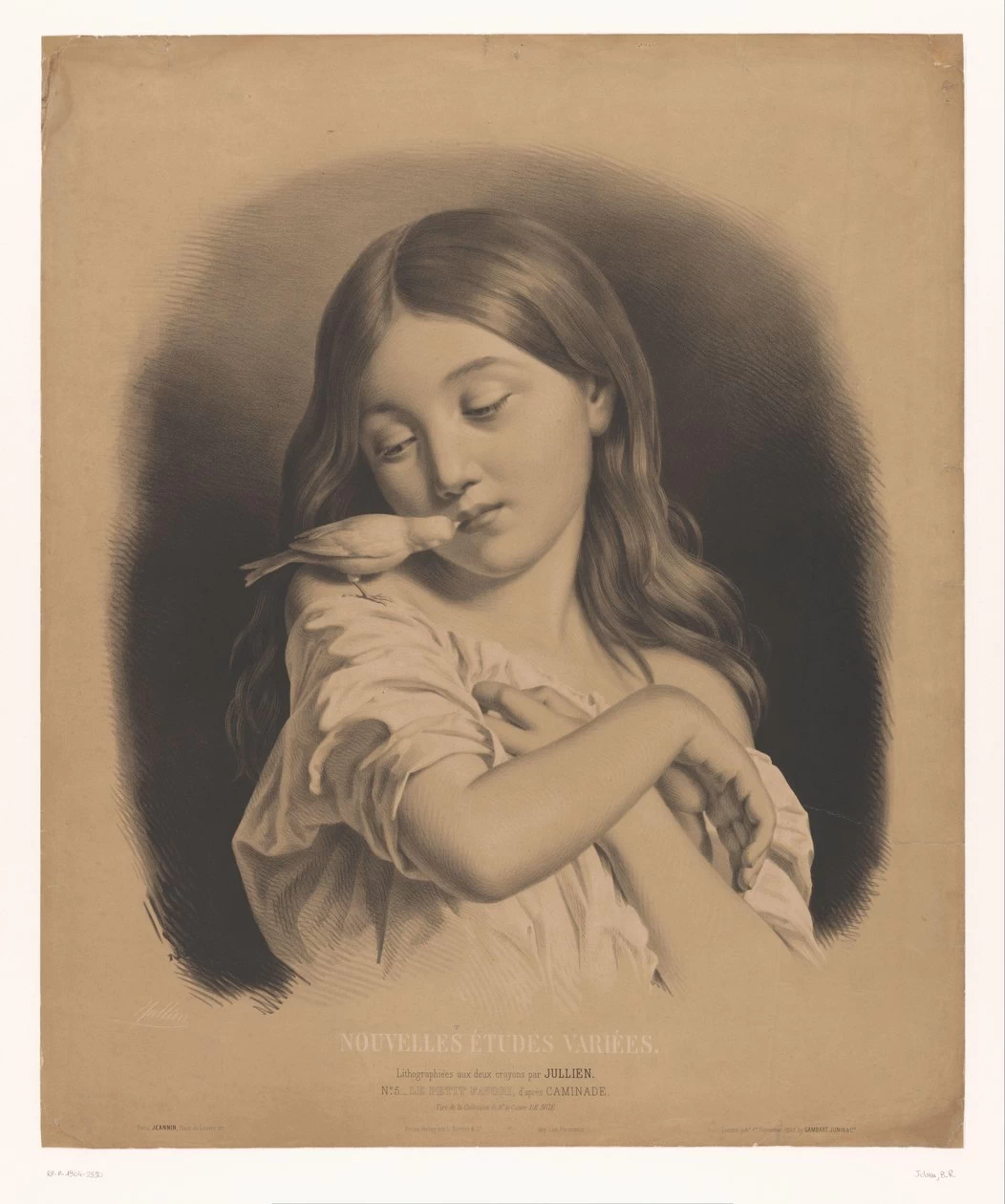 Ragazza con uccellino sulla spalla - Rijks Museum, Amsterdam